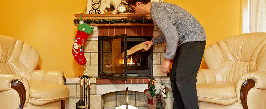 Gas to Wood-Burning Fireplace Conversion Services in Lindenhurst, Illinois
