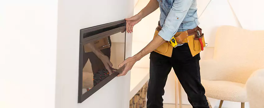 Metal Fireplace Installation in Lindenhurst, Illinois