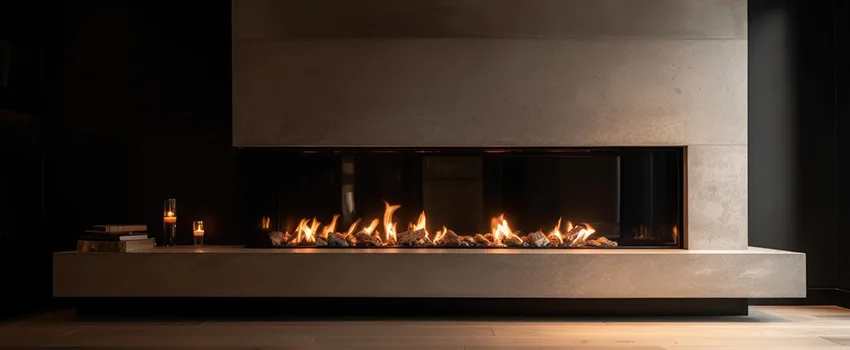 Gas Fireplace Ember Bed Design Services in Lindenhurst, Illinois