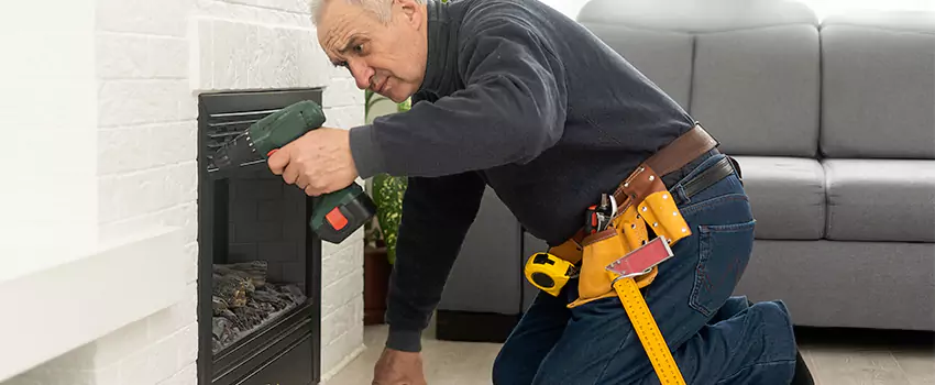 New Indoor Fireplace Installation in Lindenhurst, Illinois