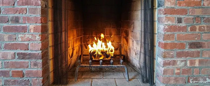 Repairing Damaged Fireplace Tiles in Lindenhurst, Illinois