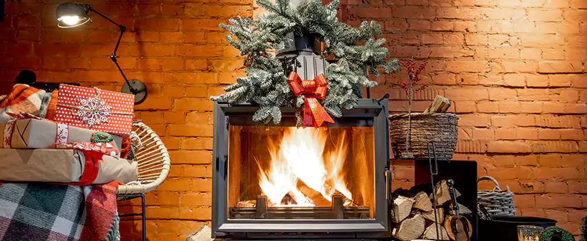 Travis Industries Linear Gas Fireplace Installation in Lindenhurst, Illinois