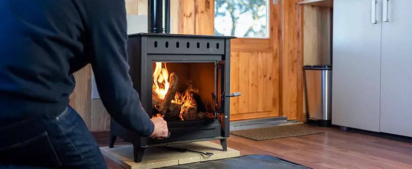 Open Hearth Wood Fireplace Installation in Lindenhurst, IL