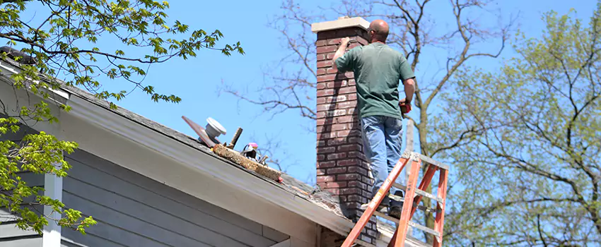 Vinyl and PVC Chimney Flashing Installation in Lindenhurst, IL