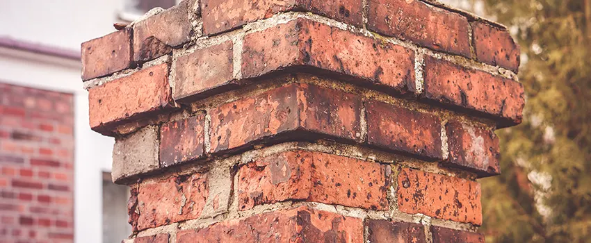 Cracked Chimney Bricks Repair Cost in Lindenhurst, Illinois