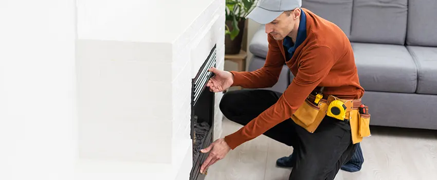 Cost of Fireplace Door Installation Service in Lindenhurst, Illinois