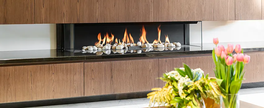 Double-height Fireplace Design Refurbishment in Lindenhurst, Illinois
